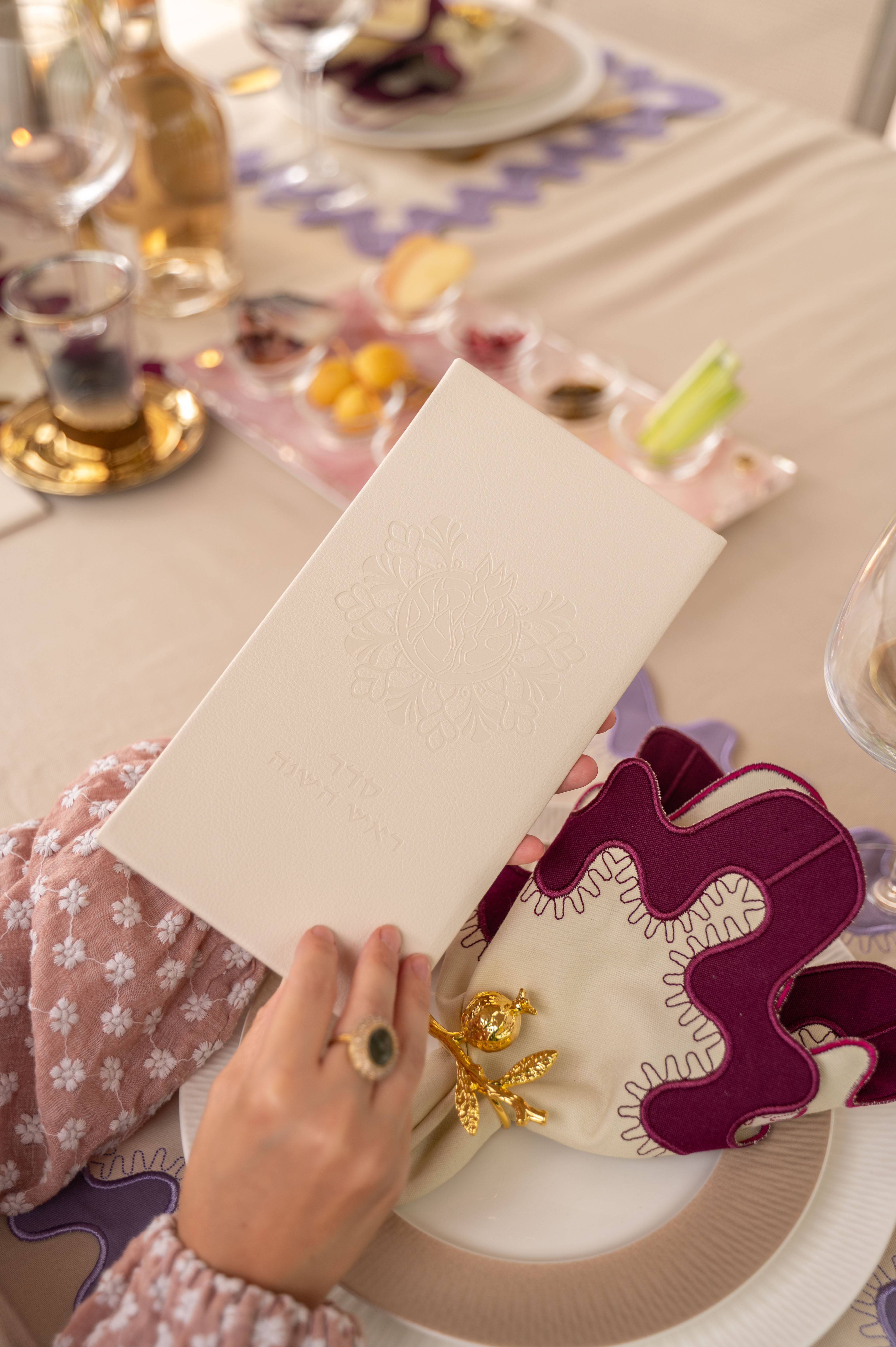 Livret du Seder - Blanc