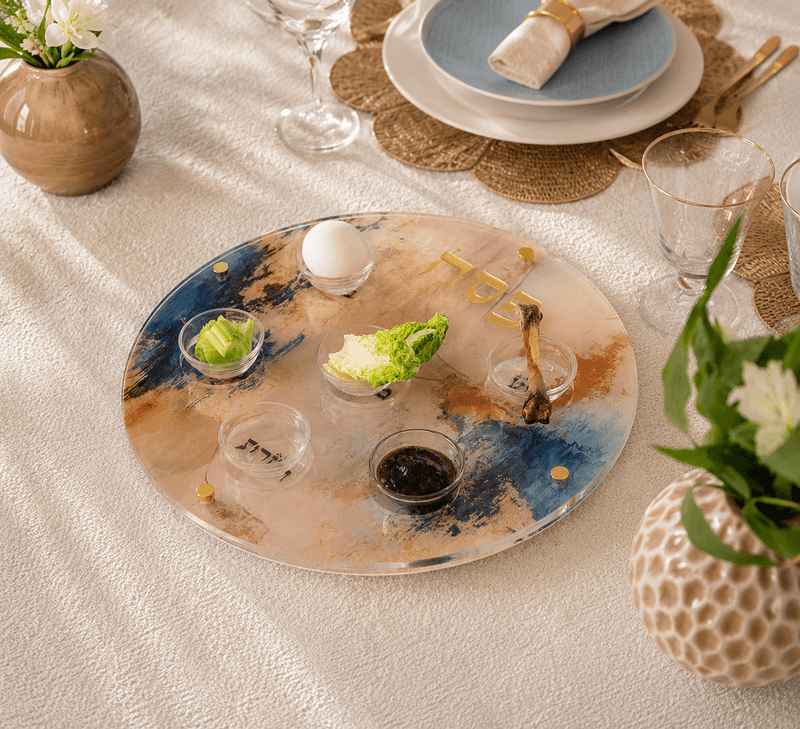 Plateau de Seder — Bleu