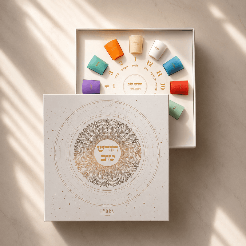 Coffret Rosh Hodesh — Grand modèle